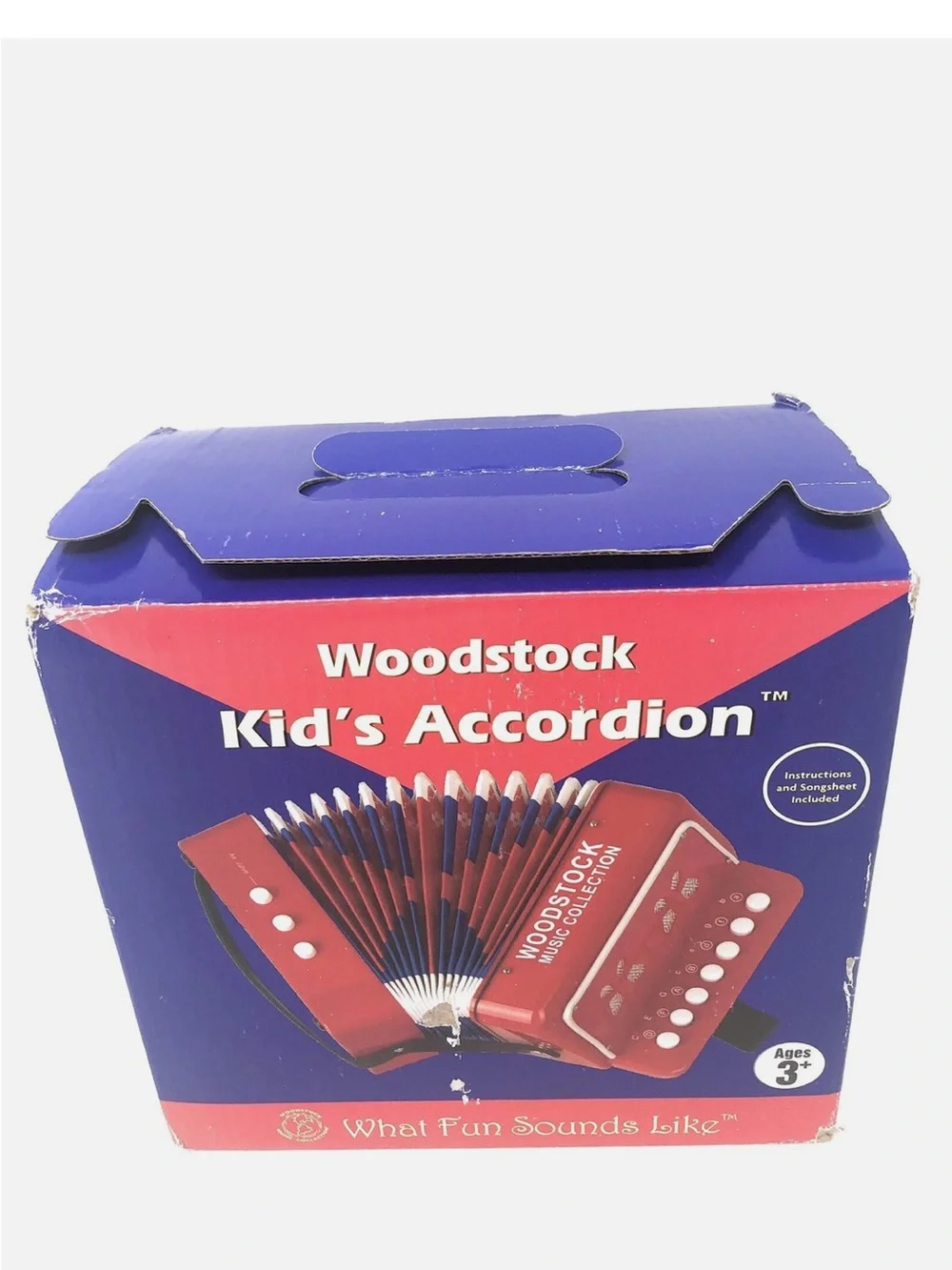 Woodstock Kid's Accordion - Music Collection, Includes Detailed Instructions